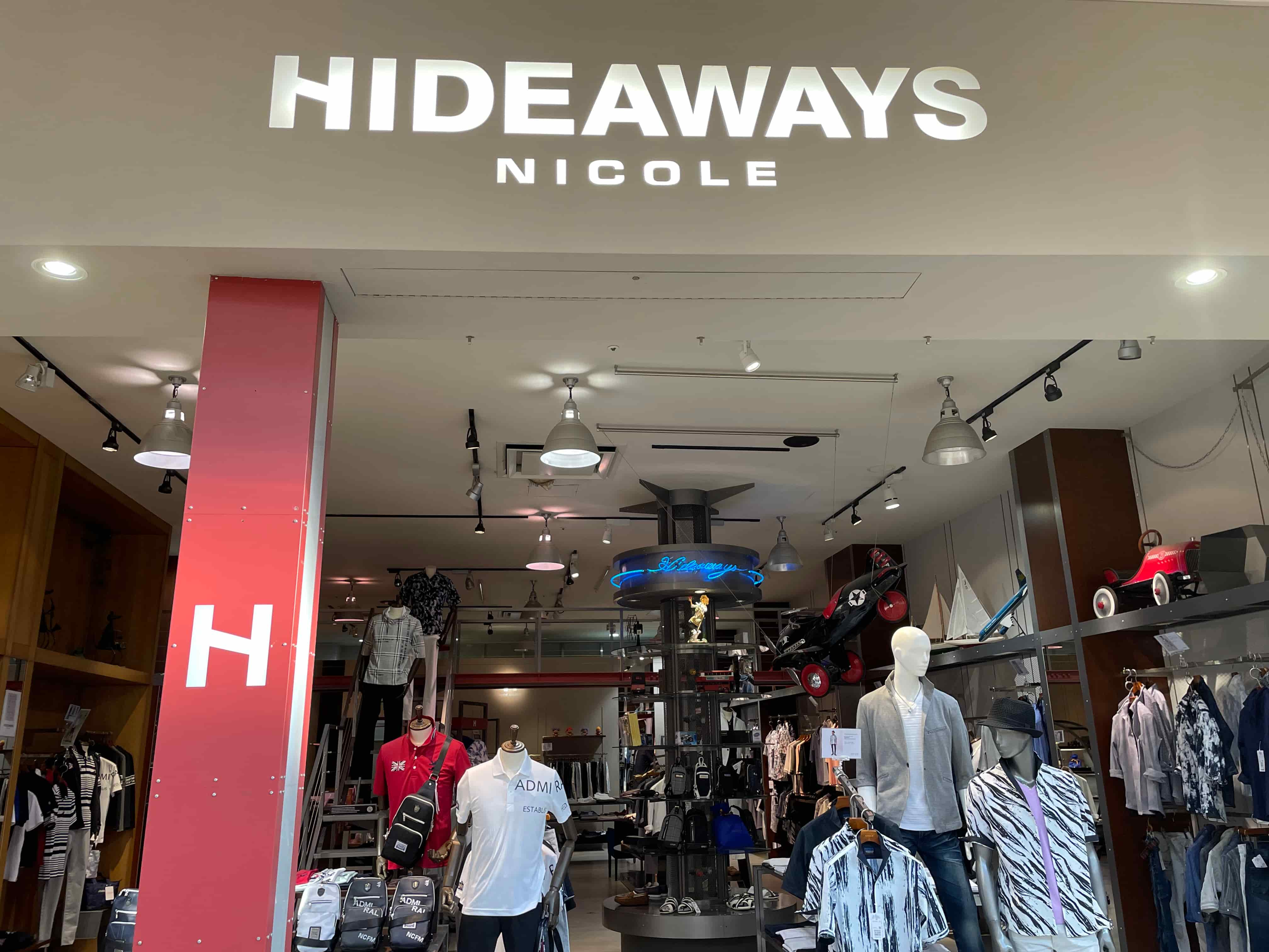 店舗運営・接客販売スタッフ/メンズファッション（HIDEAWAYS NICOLE（ハイダウェイニコル）　イオンモール浜松市野店）の求人画像１